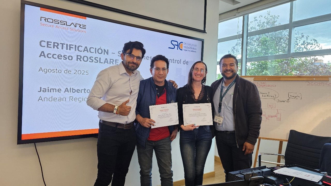 Certificación en Soluciones de Control de Acceso ROSSLARE